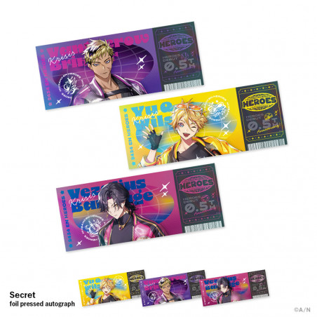 "NIJISANJI ＆ NIJISANJI EN HEROES Half Anniversary" Random Hologram Ticket Style Card Krisis